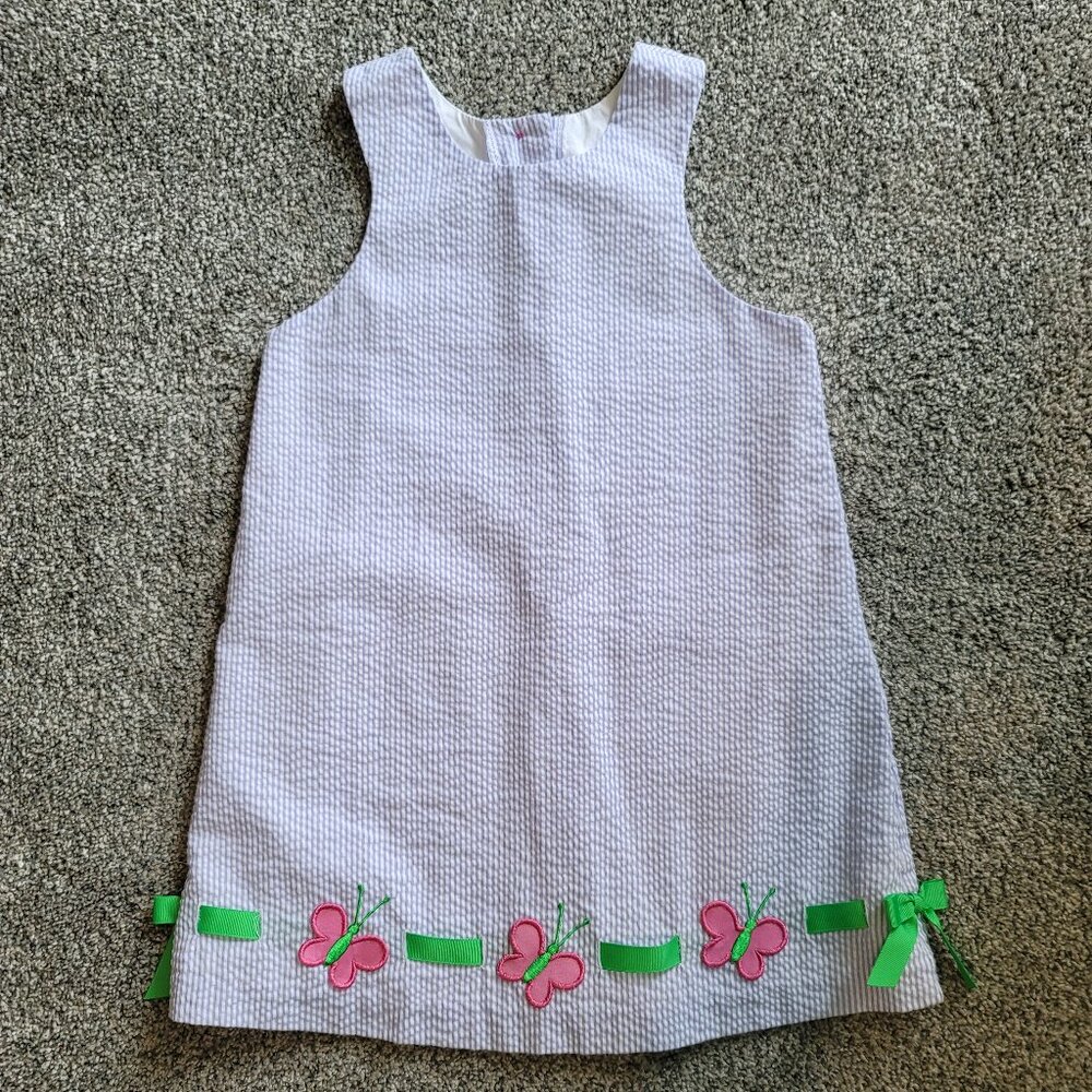 Unbranded Jumper Lavender & White Size 6